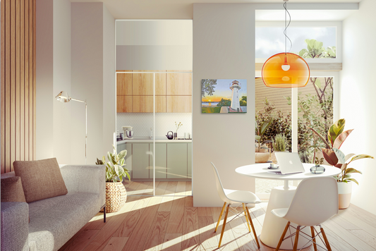 Golden Hour at Cleveland Lighthouse