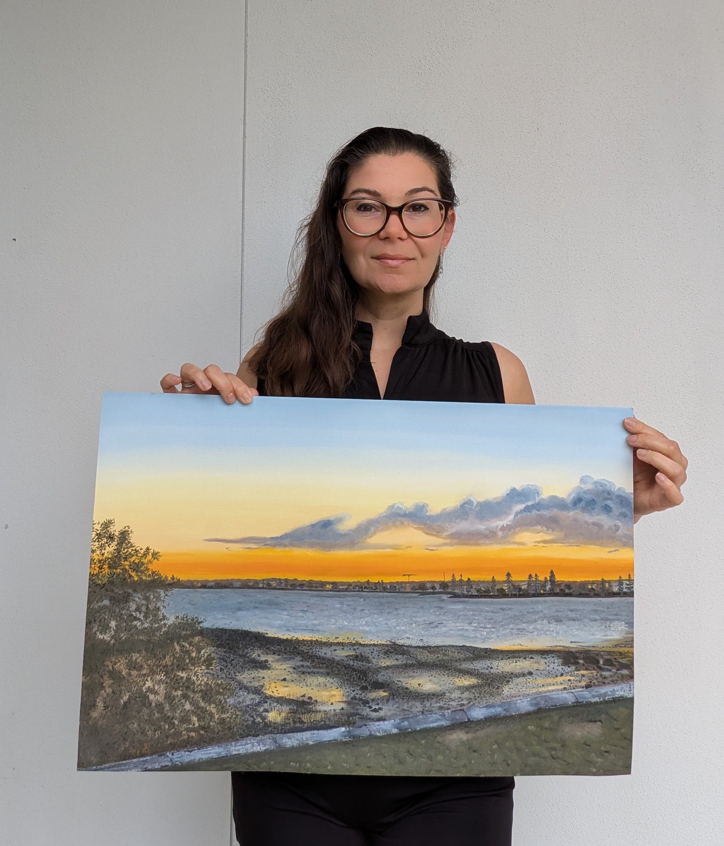 Twilight at Cleveland Point Print